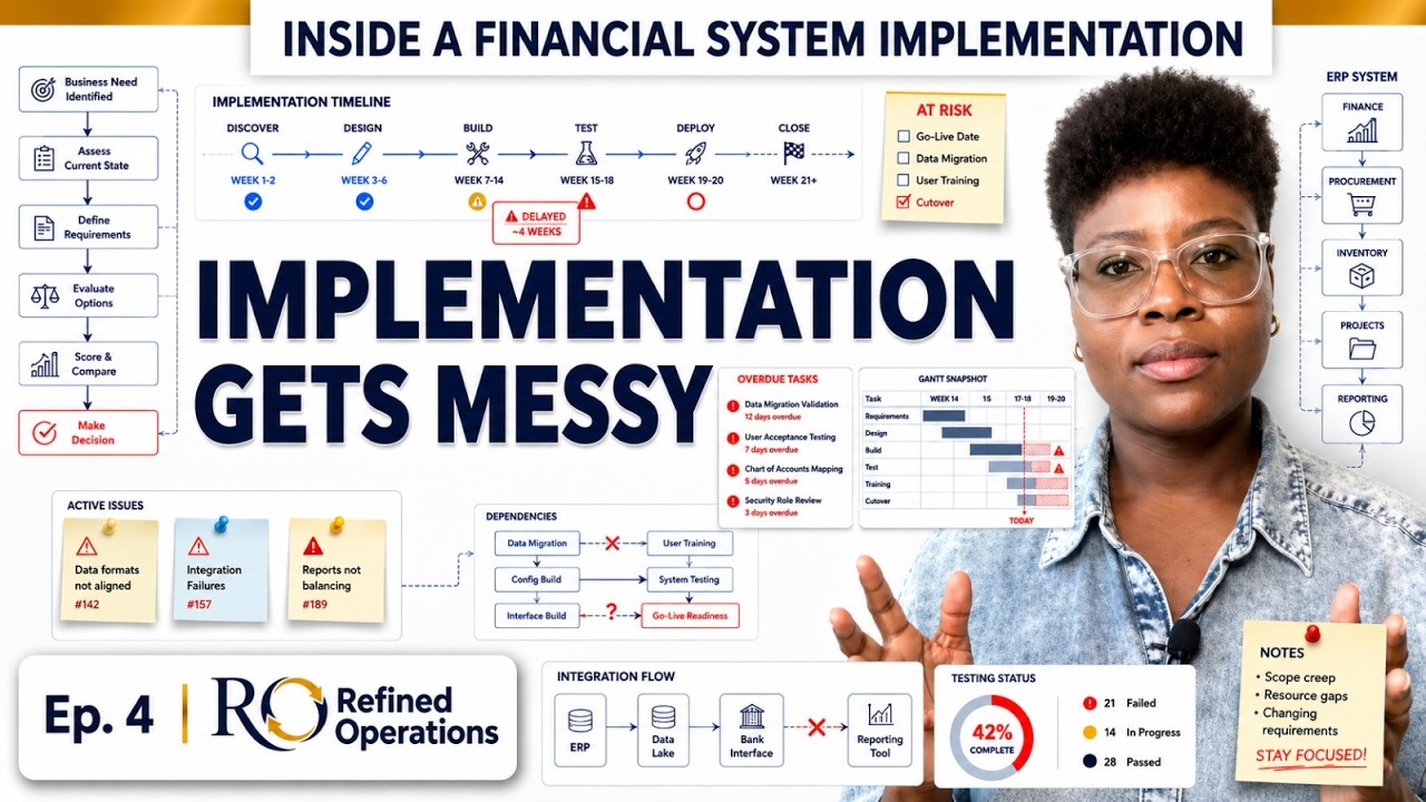 Inside a Financial System Implementation- The Implementation (It Gets Messy)