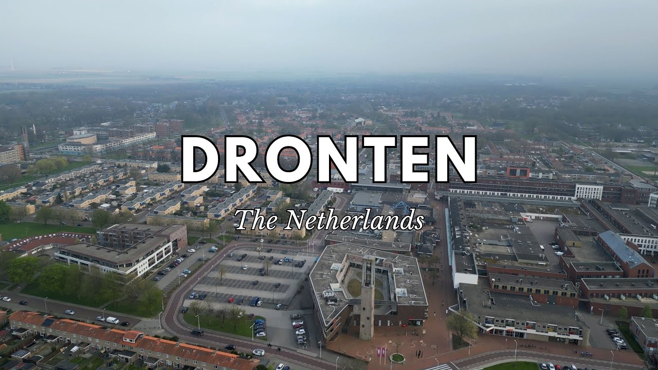 📍 Dronten van Boven – Polderstad vol Ruimte, Structuur & Groene Wijken
