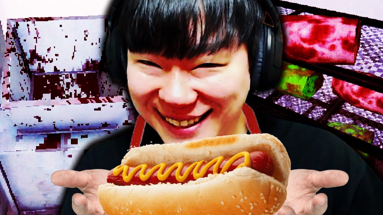 수상한 핫도그를 파는 유튜버..