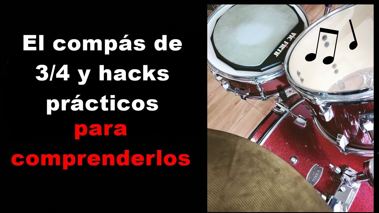 El COMPÁS de 3/4 y HACKS prácticos para COMPRENDERLOS