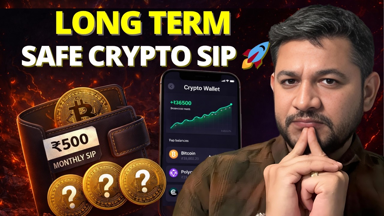 Start Crypto SIP with ₹500 🚀 | Long-Term Investment Strategy (Beginner Guide)