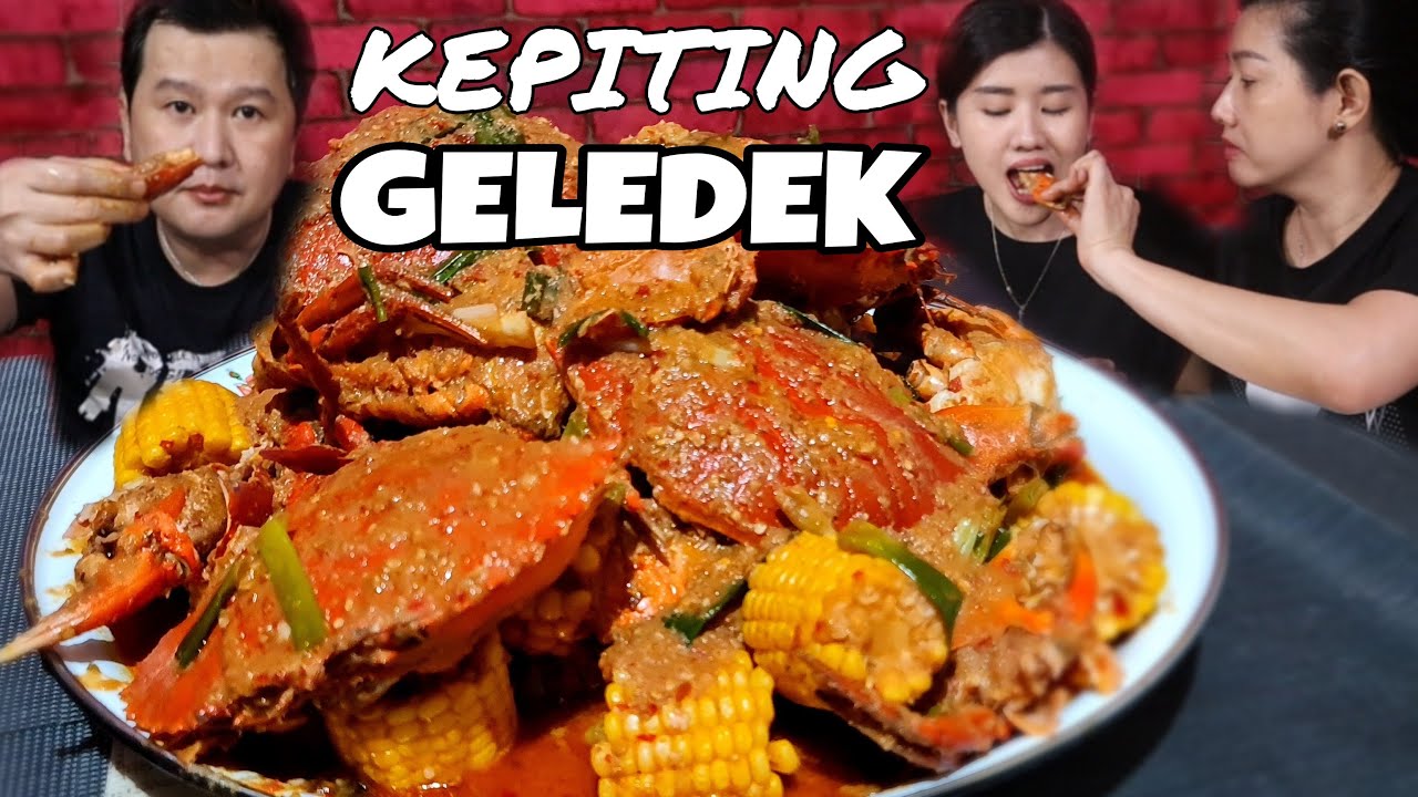 KEPITING JUMBO GELEDEK,,ANAKKU KEPANASAN !!