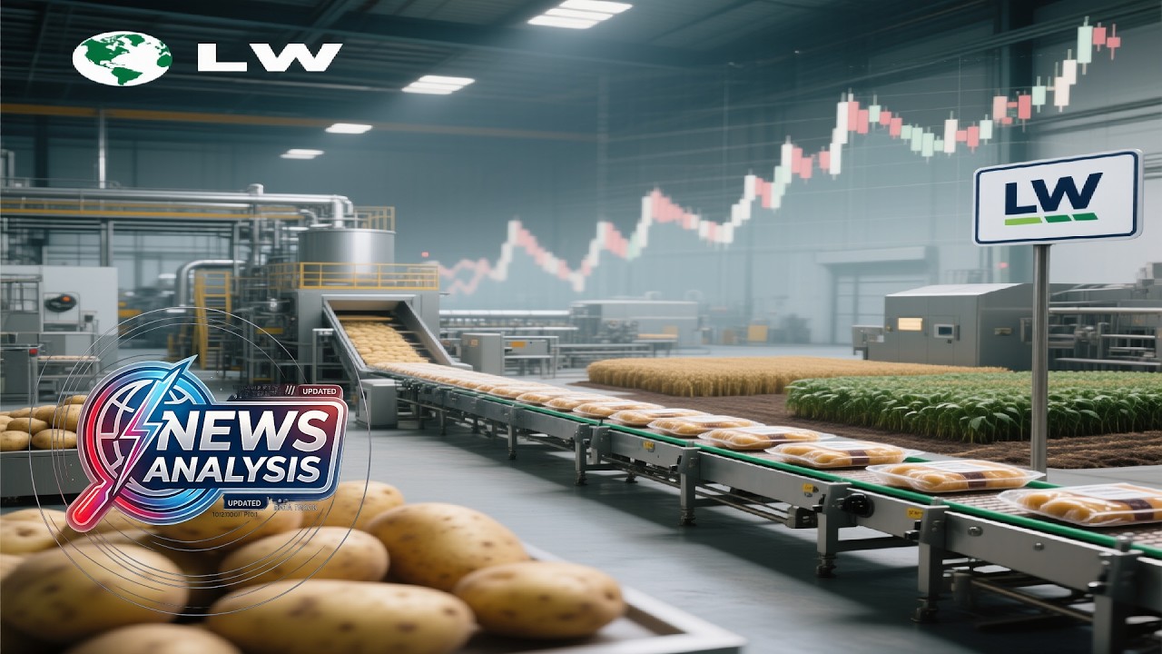Как новости влияют на цену акций Lamb Weston Holdings ($LW) #LW