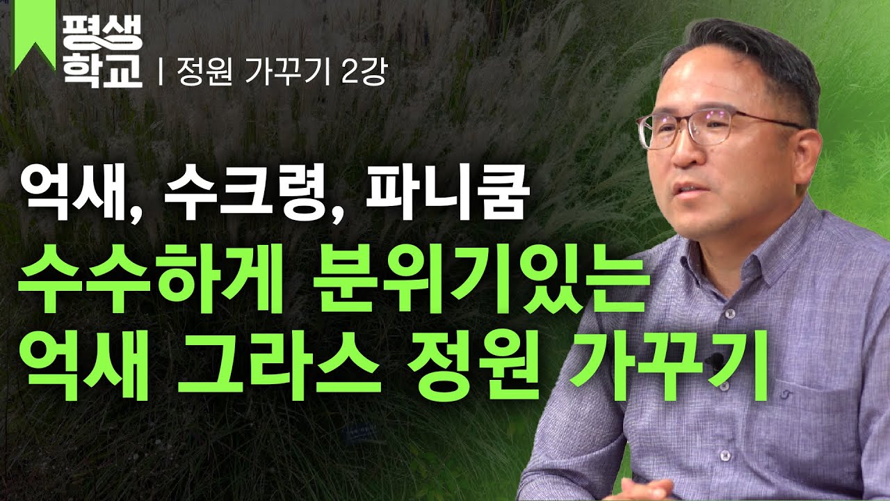 [#EBS평생학교] 2강 억새 정원│박웅규의 정원 가꾸기