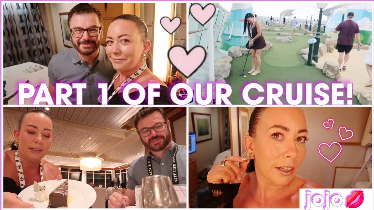 Our Cruise on Royal Caribbean, Voyager of the Seas! Yaay!! 🙌 part 1 ✨️ jojo💋