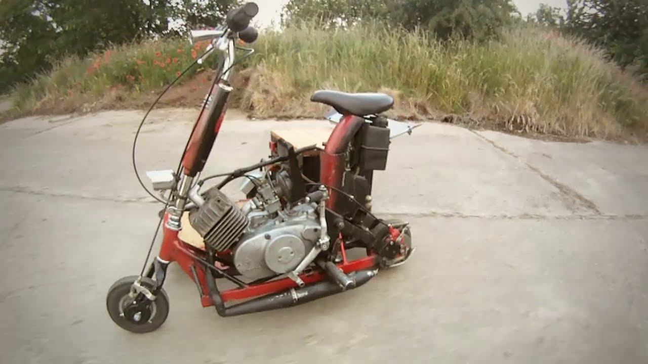 Simson MiniRoller mit Seitenwagen