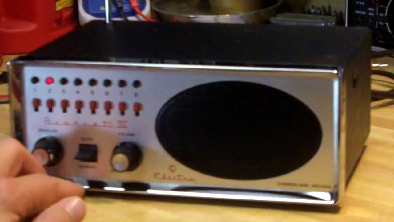 Electra Bearcat IV Police Scanner Radio