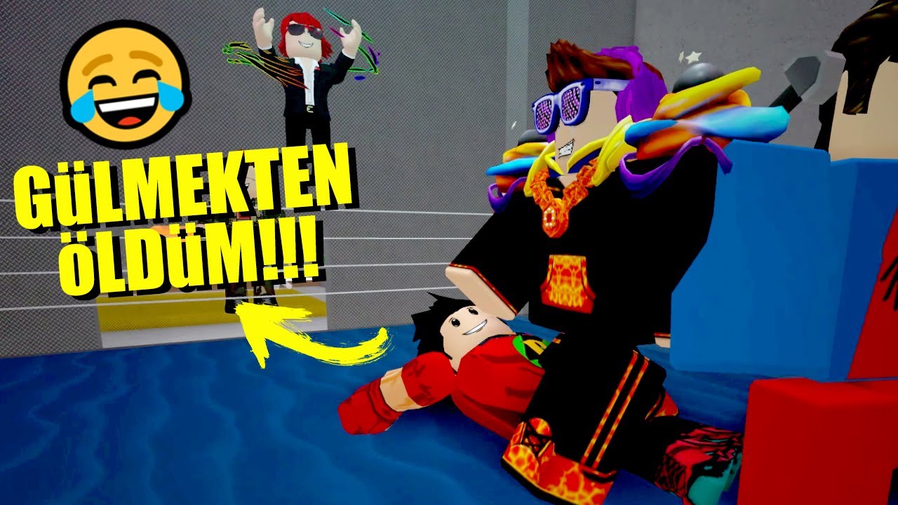 GÜLDÜĞÜM İÇİN DAYAK YEDİM!!! Roblox Infectious Smile