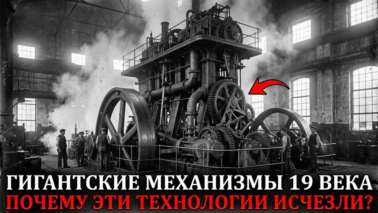 GIANT LOST MACHINES OF THE 19TH CENTURY &mdash; Where Did the TECHNOLOGIES OF THE PAST DISAPPEAR TO and...