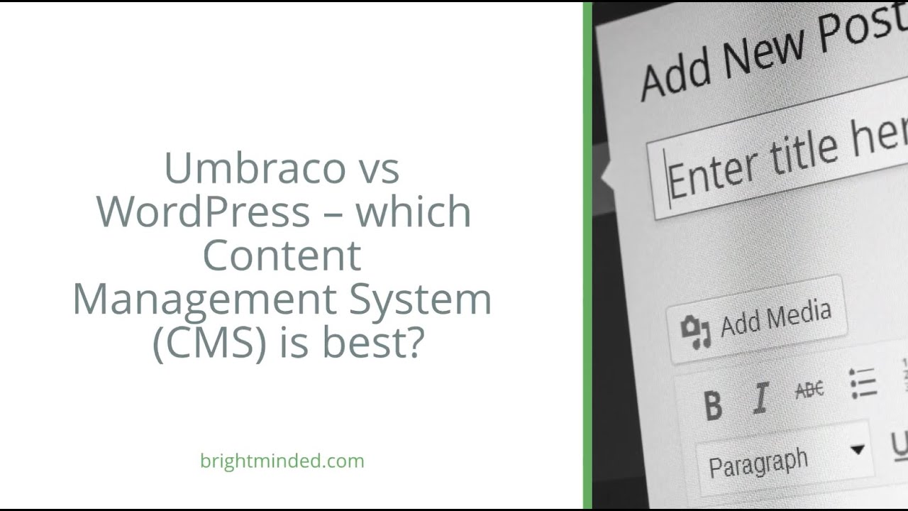 Umbraco vs WordPress