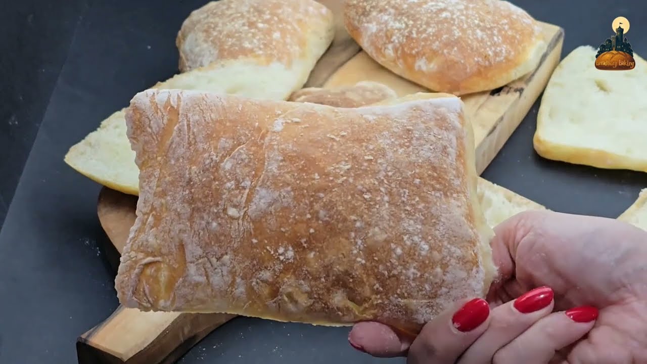 Italian Ciabatta Bread at Home &mdash; Bakery-Style Crust & Open Crumb | Bread Burg Baking