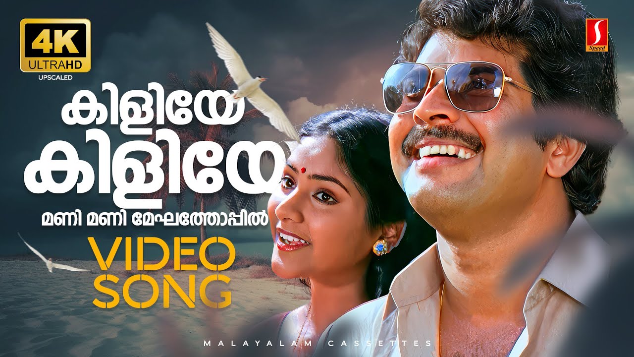 Kiliye Kiliye 4K Video Song | Aa Rathri | Mammootty | Ilayaraja | S Janaki | Poovachal Khader