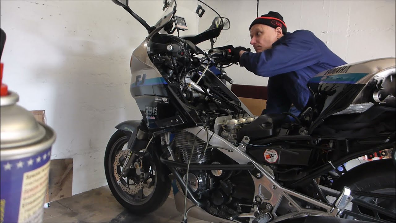 FJ1200, Vergaser einstellen