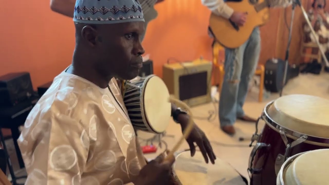 Yamar Thiam  Talkin' drummer  Mississippi Rhythm