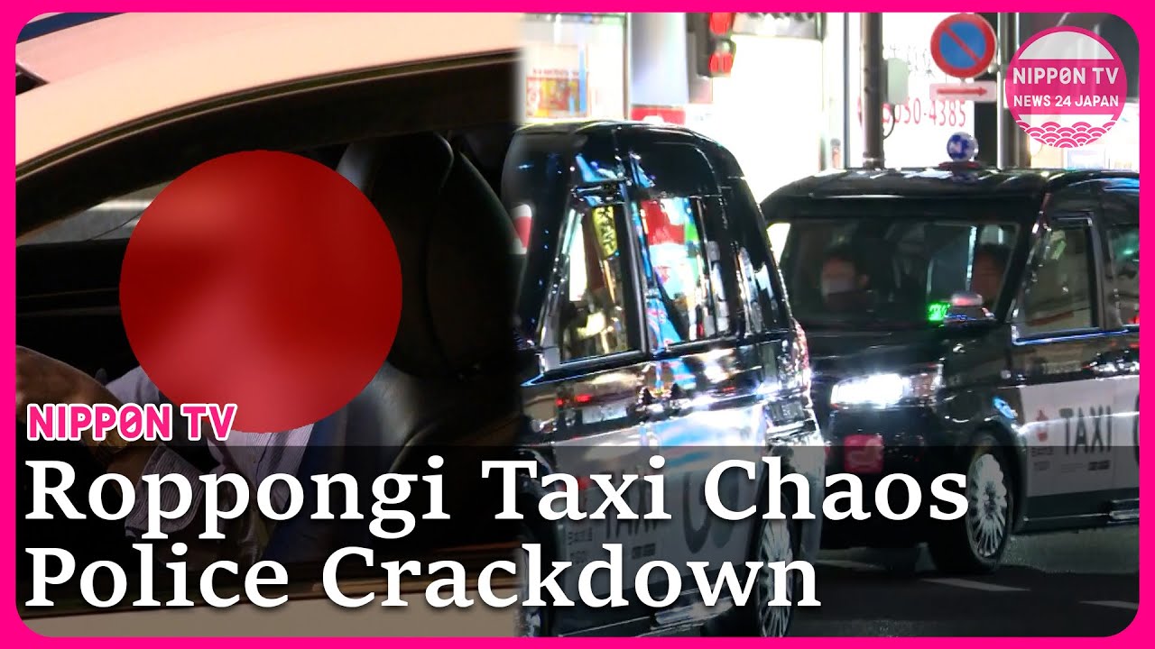 Crackdown on Illegal Taxis in Tokyo's Roppongi