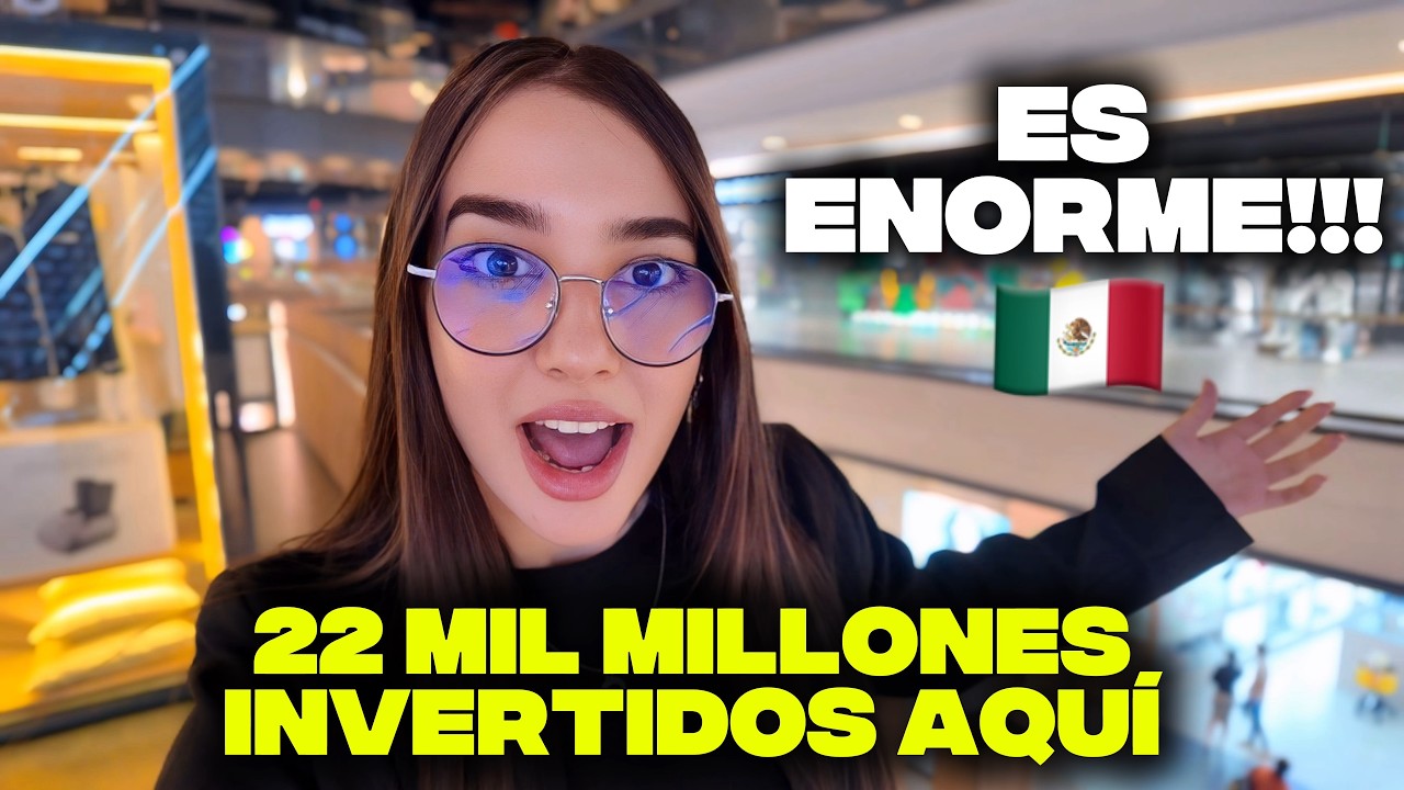 😱 Así un CENTRO COMERCIAL de lujo en MÉXICO 🇲🇽 ¿ES CARO?