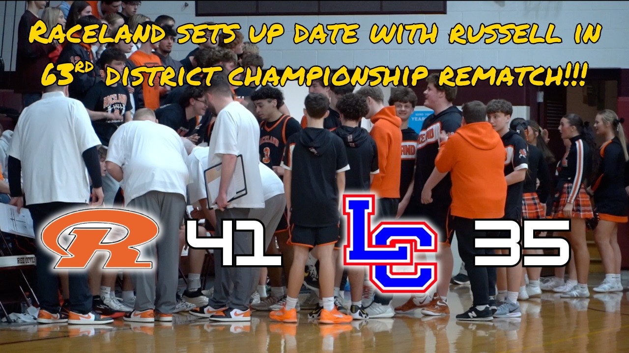 Lewis County vs Raceland | KHSAA Boys 63rd District Tournament | 2-25-2026