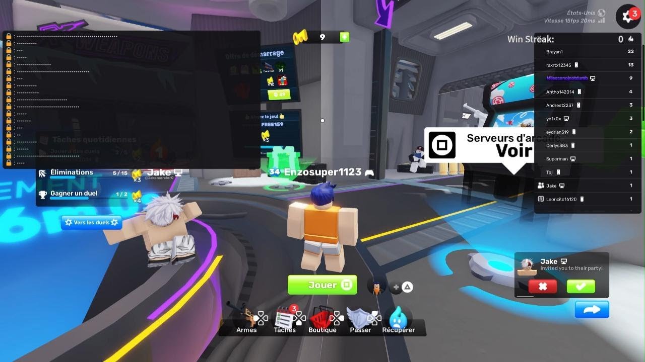 Rival 2v2 contre des joueur pro