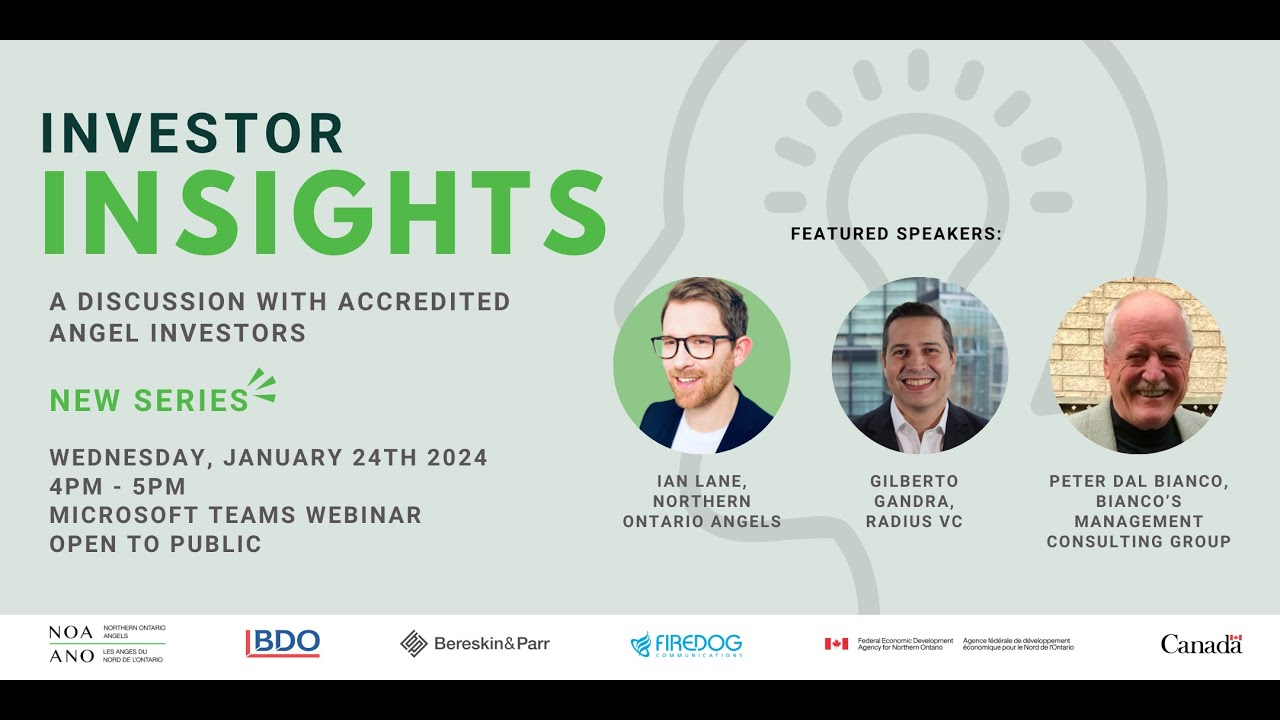 Investor Insights - A discussion with accredited Investors