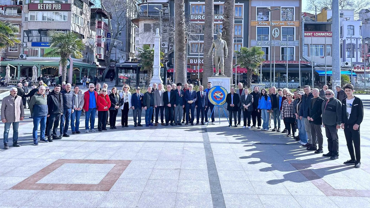 Bandırma'da Türk Hava Kurumunun 101. yılı kutlandı