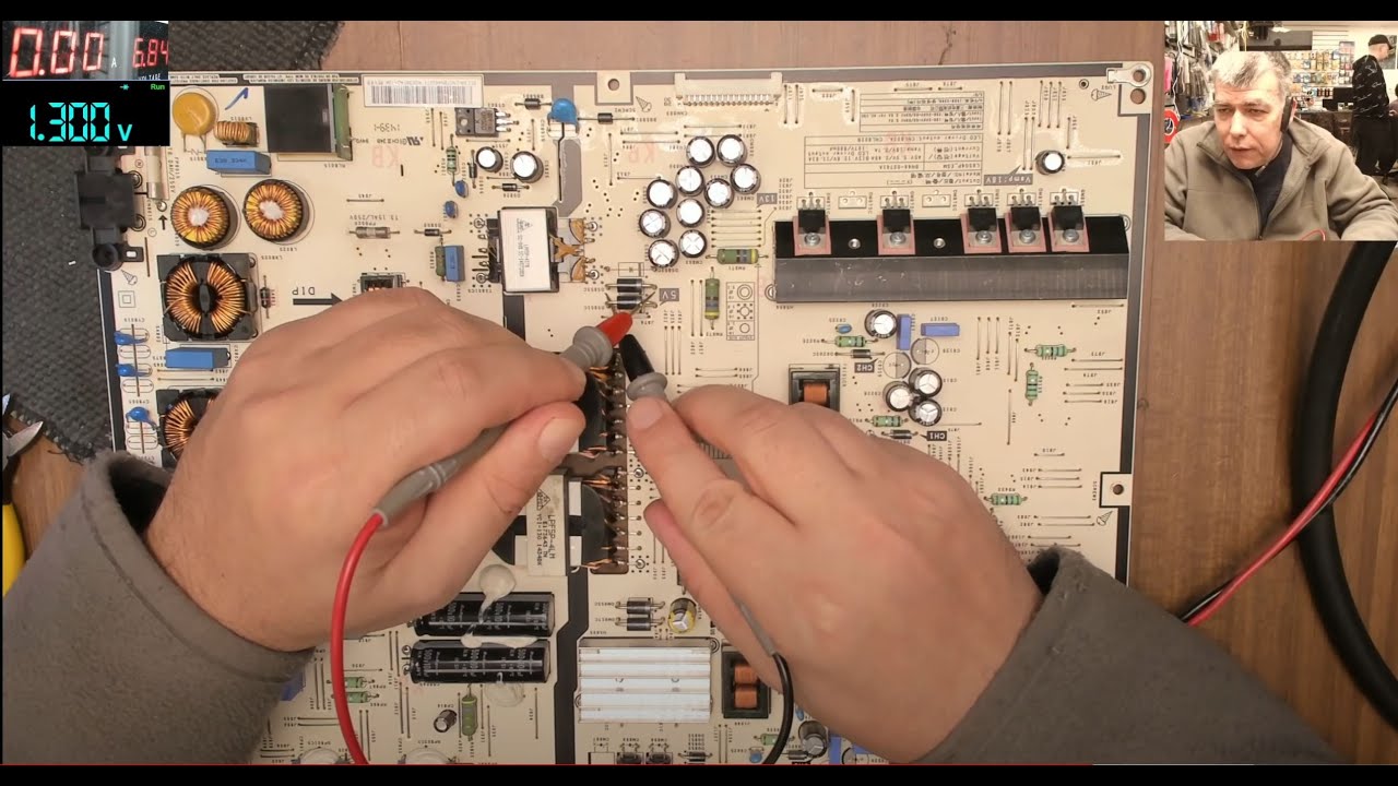 Samsung UA65HU8500 TV repair - Switching Power supply board repair guide
