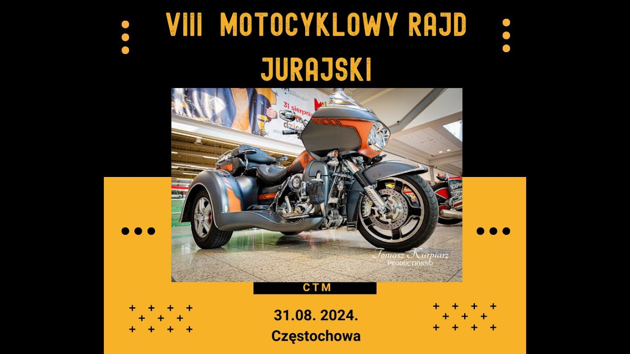 Przygoda nieznane i motocykle czyli - VIII Motocyklowy Rajd Jurajski 2024
