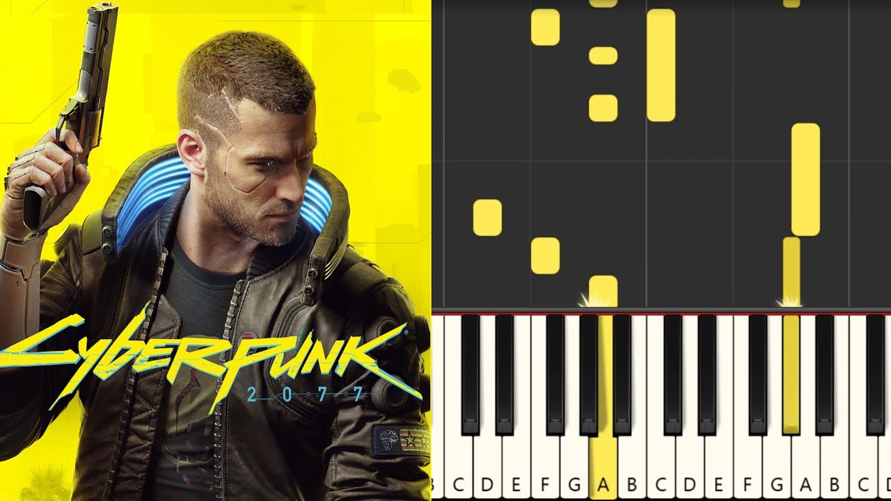 Cyberpunk 2077 OST Piano Tutorial (Easy)