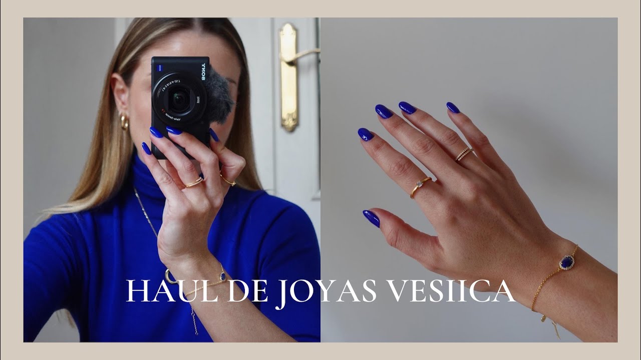 HAUL DE JOYAS VESIICA | PULSERAS, COLLARES, ANILLOS Y PENDIENTES ELEGANTES |  DESCUENTO: mailen40