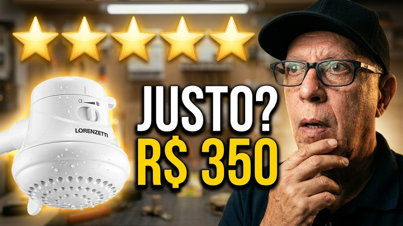 Troca de Bateria e Chuveiro por R$350,00:  VALOR Correto ou Abaixo do Mercado ?