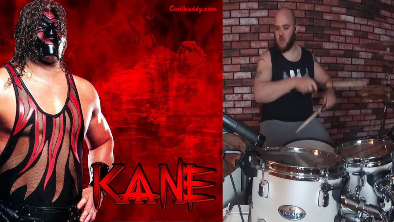 WWE Kane theme drum cover - Out of the fire