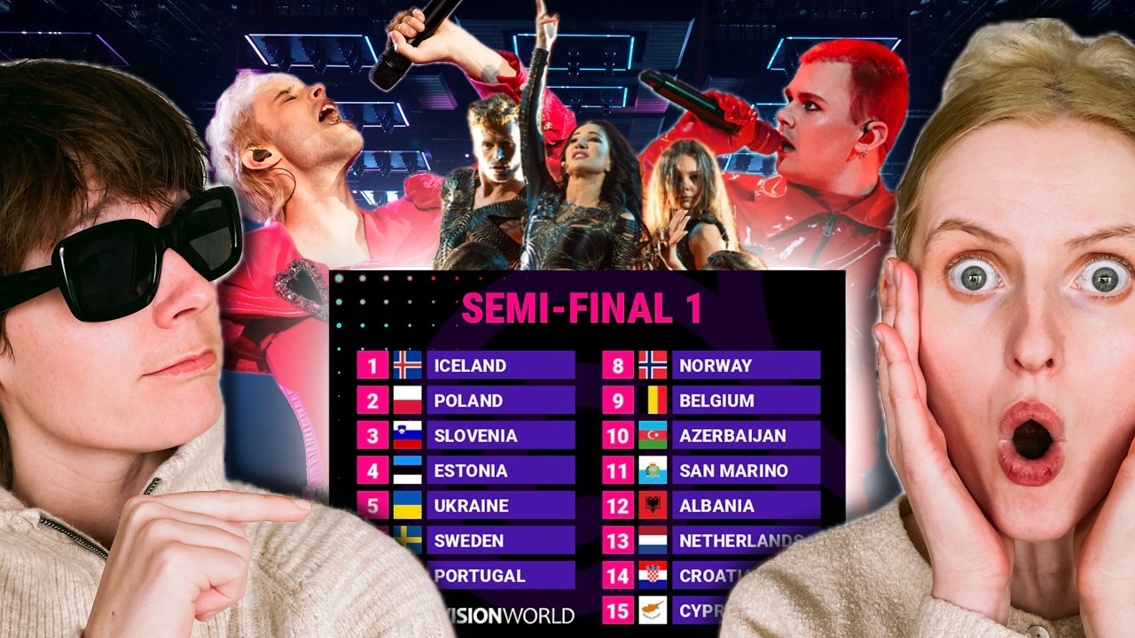 We predict Semi-Final 1! (Eurovision 2025)