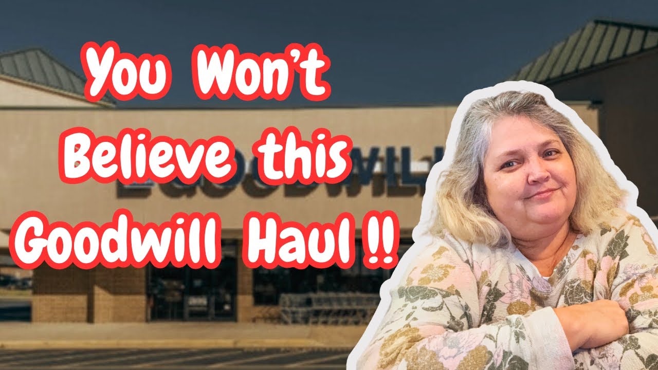 Вы не поверите, сколько всего нового вы купили в благотворительном магазине Goodwill!!!