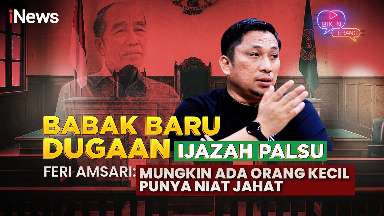 Dugaan Ijazah Palsu Seret 