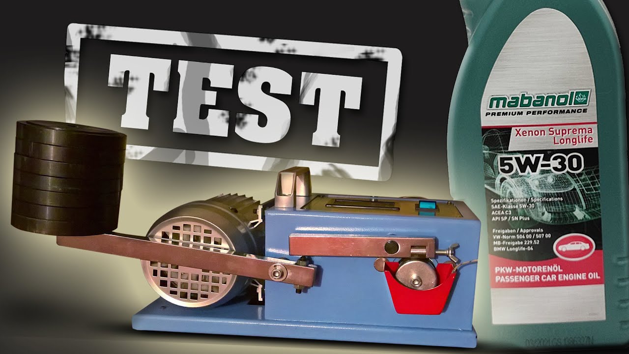Mabanol Xenon Suprema Longlife 5W30 Engine oil test Piotr Tester