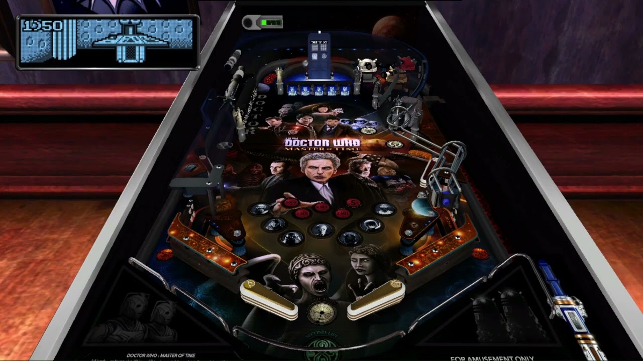 Dave's Pinball Challenge-Pinball Arcade #108-Doctor Who Master of Time