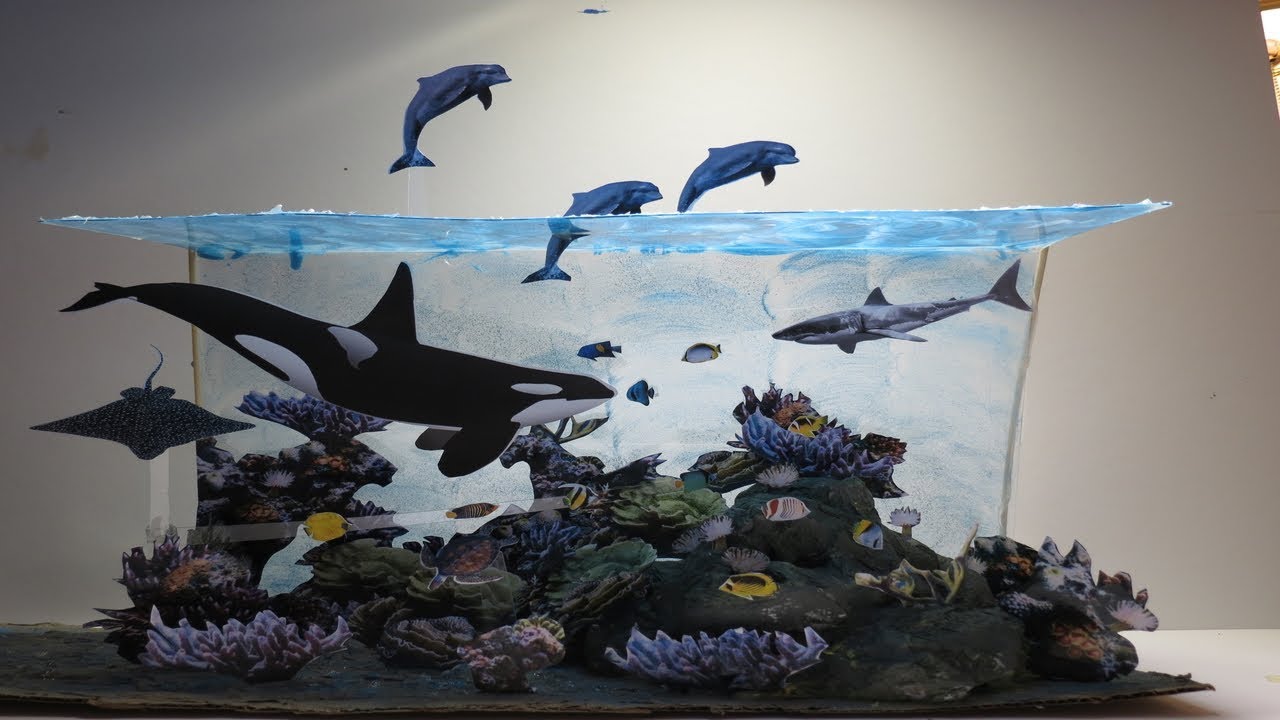 Maqueta del Océano paso a paso