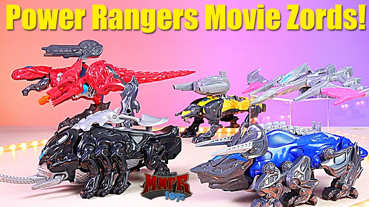 Power Rangers Movie Battle Zords Review! & Figures! #powerrangersmovie