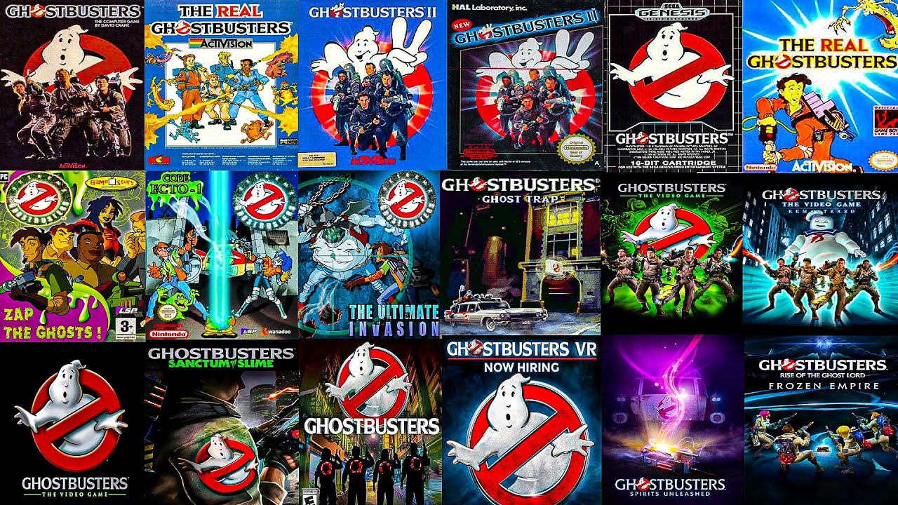 The Evolution of GHOSTBUSTERS Games (1984-2023) 👻