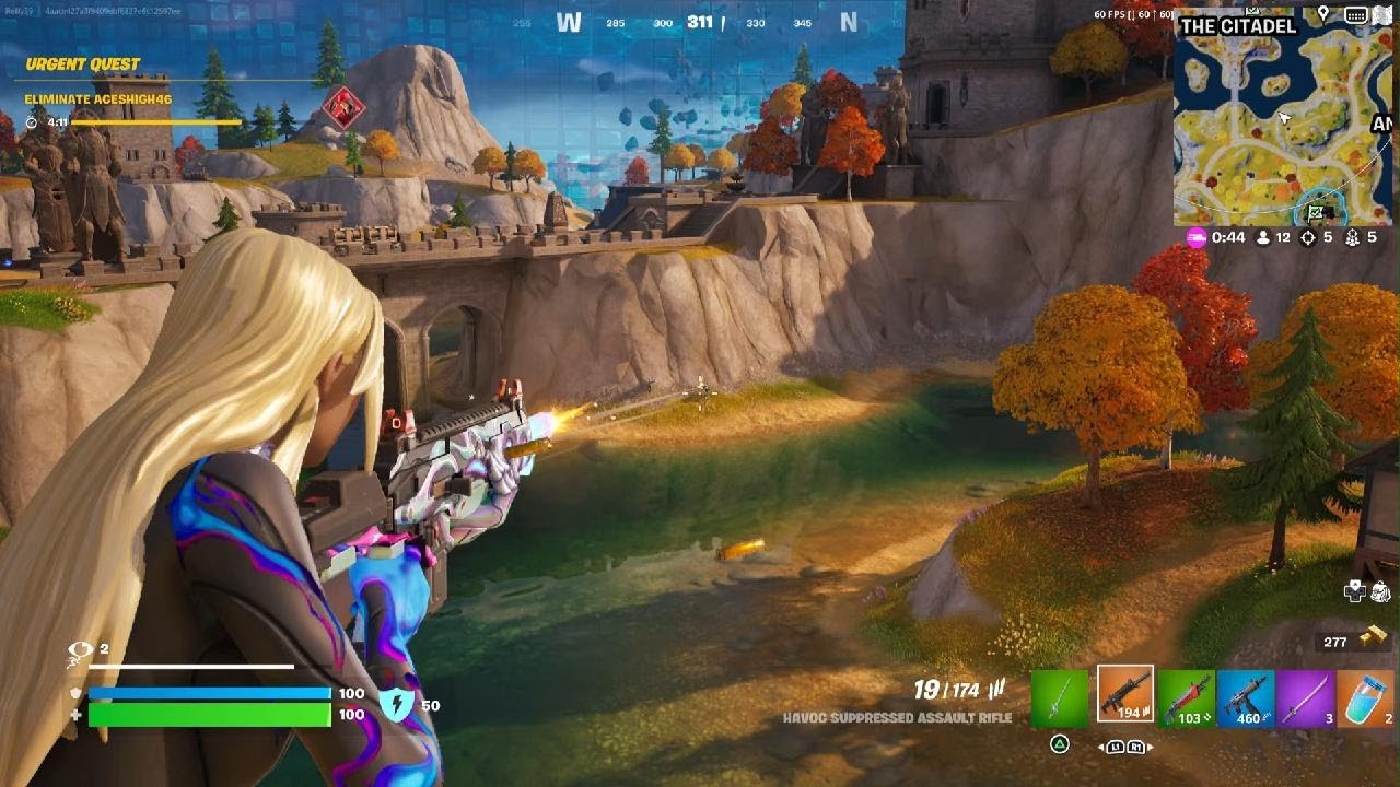 Fortnite PS5 *NEW* Serenade Skin Gameplay