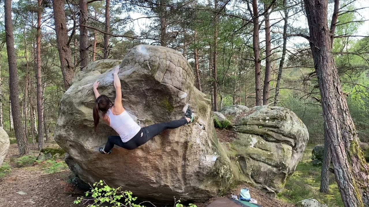 Fontainebleau 7a to 7b for girls