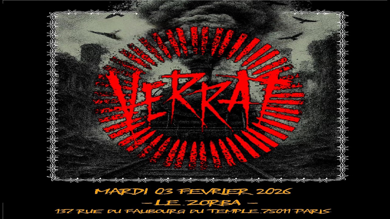 VERRAT (Austria) Live Paris @ Le Zorba 03 02 2025