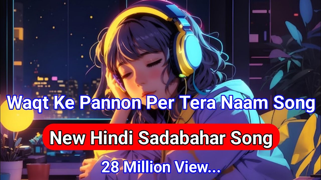 वक़्त के पन्नों पर तेरा नाम | New Hindi Sadabahar Song 2025 | Emotional Romantic Song