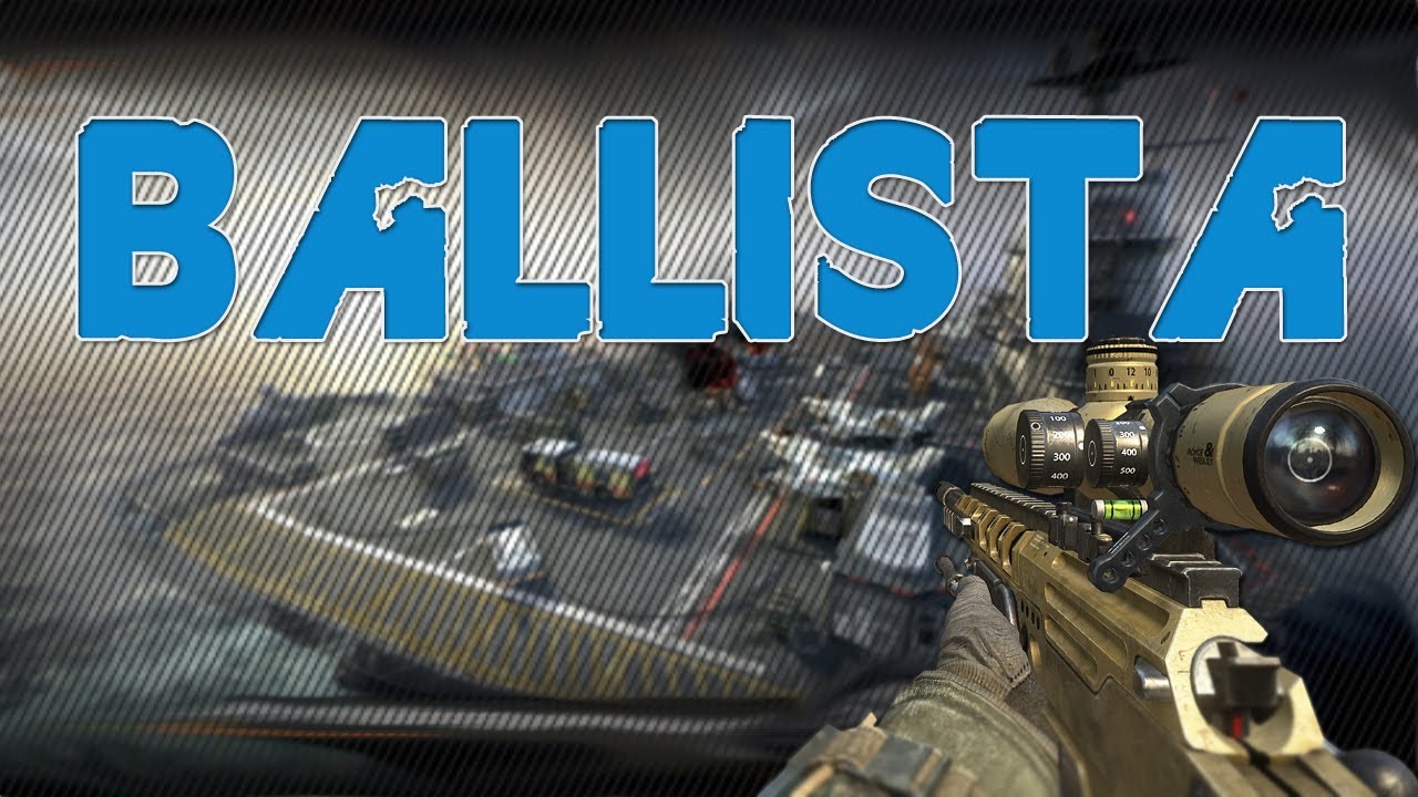 BALLISTA!! EN EL TRAILER MOLABAS! - Black Ops 2