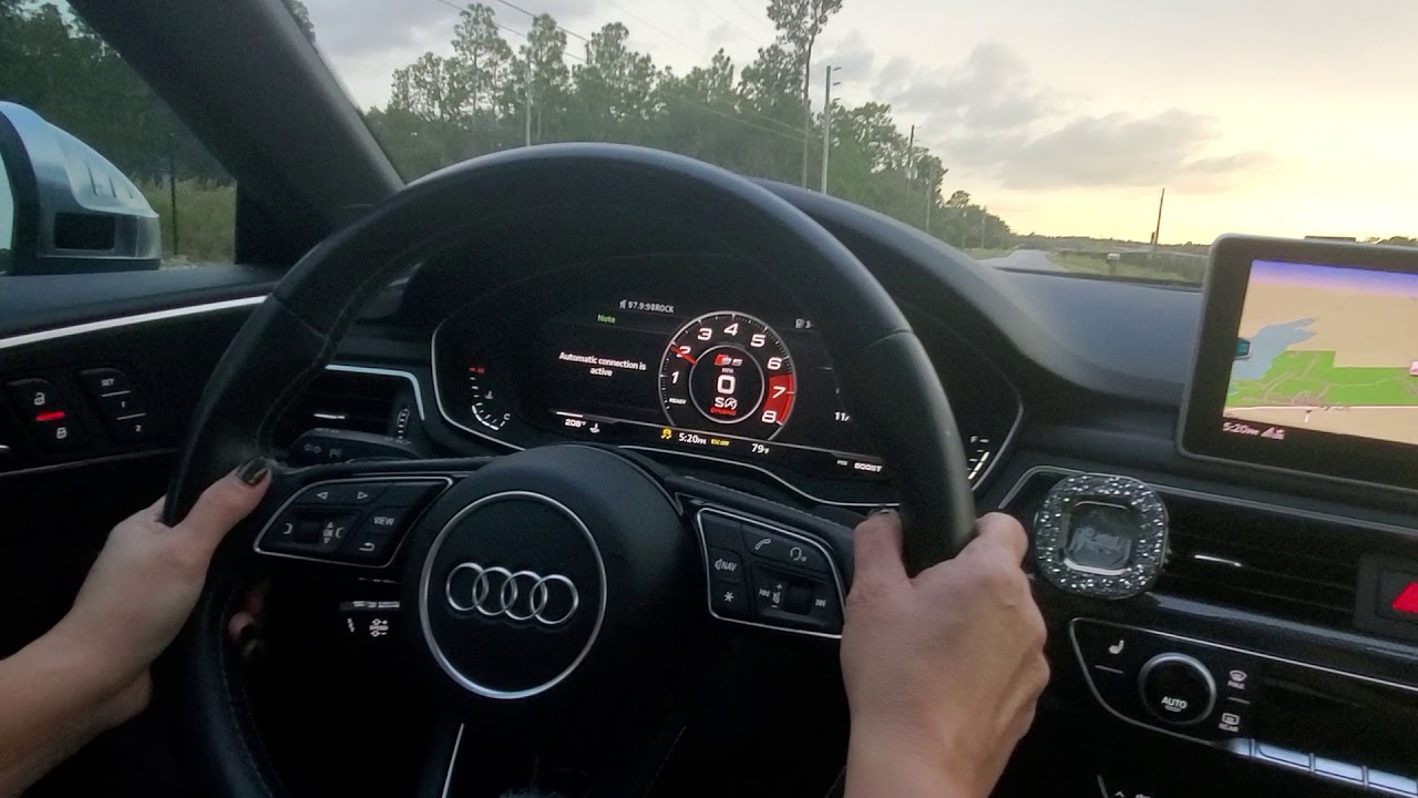 Audi S5 B9 2018 APR Stage 1 93 Octane LAUNCH