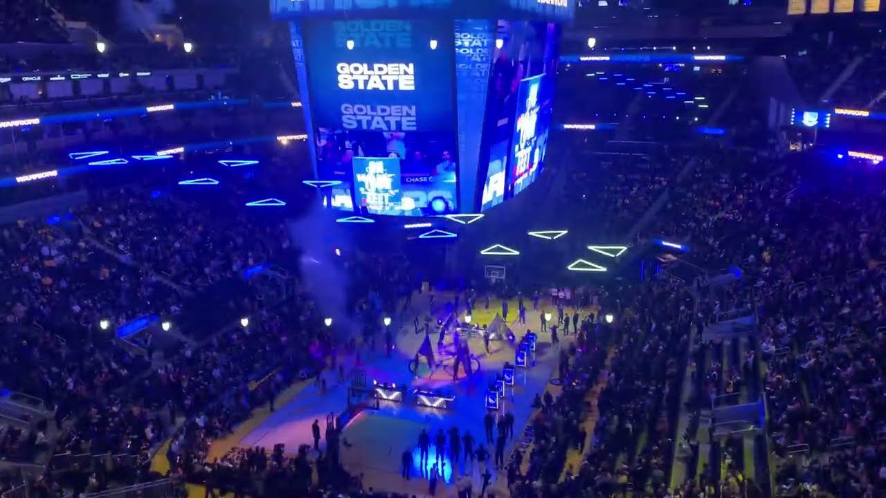Golden State Warriors Starting Line Up Intro November 2022