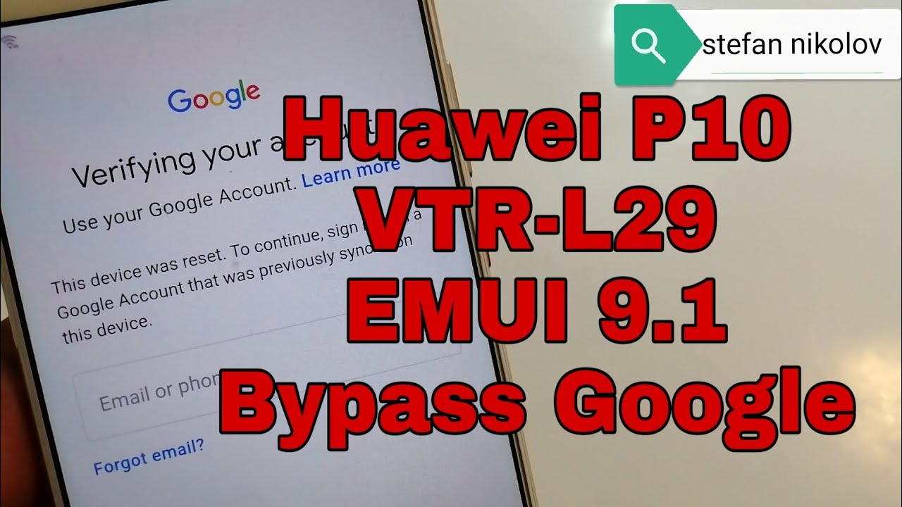 BOOM!!! Huawei P10 VTR-L09/ VTR-L29. Remove Google Account,Bypass FRP.