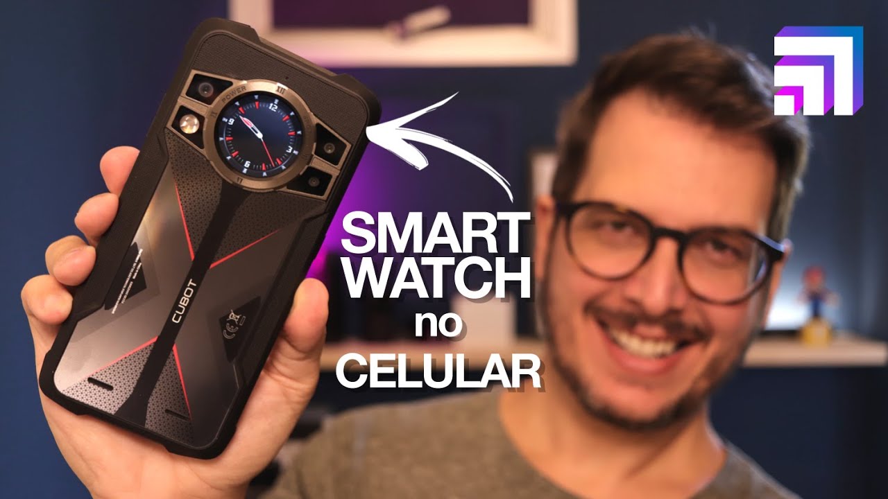Esse CELULAR BRUTO com TELA NA TRASEIRA e 12 GB de RAM custa só R$ 1.000 [Cubot King Kong 9]