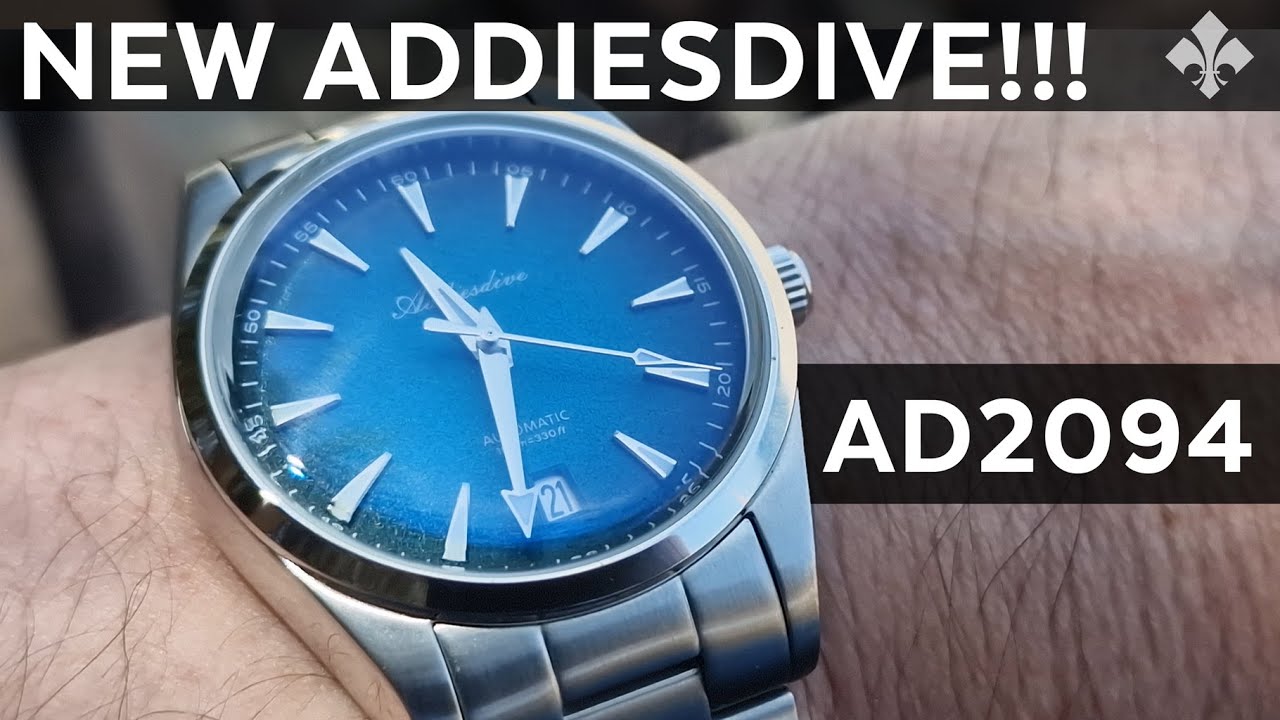 Best Omega Homage Watch on AliExpress? Addiesdive AD2094 AD2527 Review