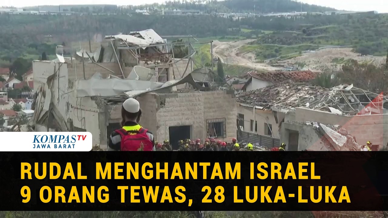 Rudal Iran Hantam Israel: 9 Orang Tewa5, 28 Luka-Luka