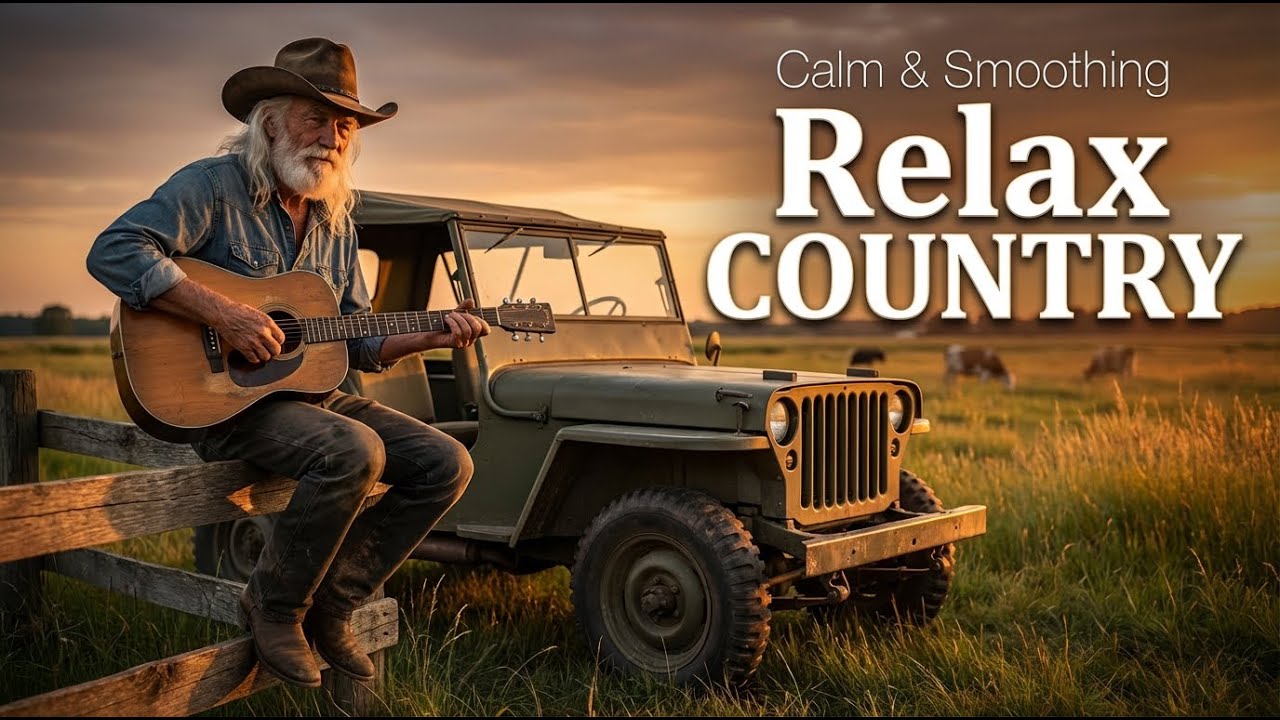 【Country Relax 40】Country Music With Gentle Melodies That Feel Like Home